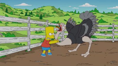 Why, you little... - The Simpsons