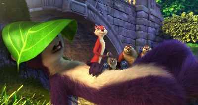 Why lounge around - The Nut Job 2: Nutty by Nature