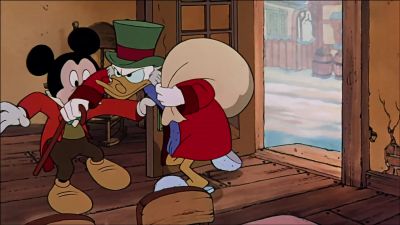 Why Mr Scrooge Uh merry Christmas - Mickey's Christmas Carol