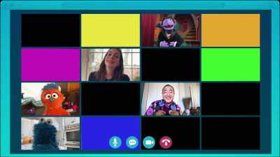 Why not make your own
scavenger hunt at home? - Sesame Street: Elmo's Playdate