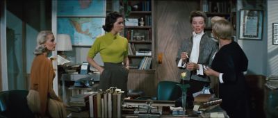 Why not You only smoke when there's a crisis - Desk Set