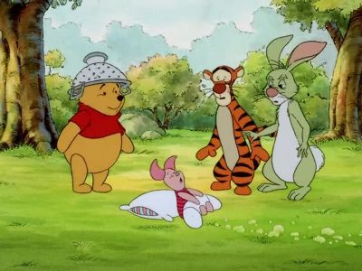 Why Piglet you're safe - The New Adventures of Winnie the Pooh