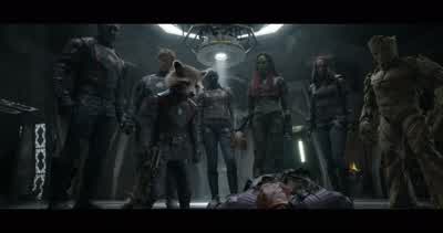 Why? Because I'm a freaking Guardian of the Galaxy. We have to get outta here now. We have to save t - Guardians of the Galaxy Vol. 3