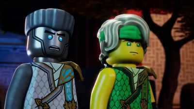 Why is she combining
Frak's quake power - LEGO Ninjago: Dragons Rising