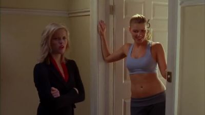 Why is she wearing workout clothes - Just Like Heaven