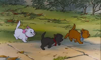 Me first me firstWhy should you be firstBecause I'm a lady that's whyYou're not a lady You're nothin' but a sister - The Aristocats