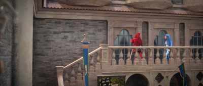 ♪ Why should I trust you?
Your mom just staged a violent coup - Descendants: The Rise of Red