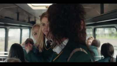 Why should we sit up the front?
We're fifth years. They're fetuses. - Derry Girls