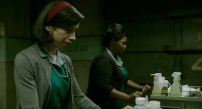 Why you smiling, hon? - The Shape of Water