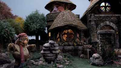 Why, that's a sturdy fountain, son.
Good job. - Fraggle Rock: Back to the Rock