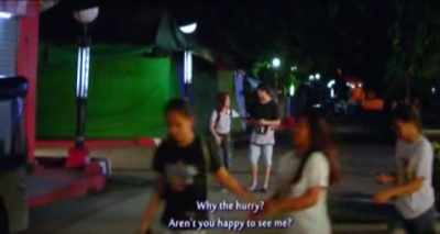 Why the hurry? Aren't you happy to see me? - Seven Sundays