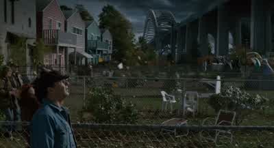 Why is the sky so darkWhy is the wind moving towards the stormWhy don't any of us have driers - Scary Movie 4