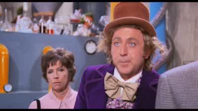 Why doesn't she listenBecause Charlie she's a nitwit - Willy Wonka &amp; the Chocolate Factory