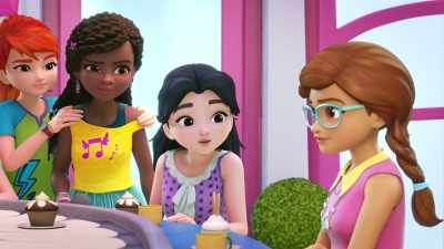 Why would a rich guy be
so obsessed with a shipwreck? - LEGO Friends: Girls on a Mission
