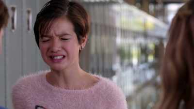 Why would I lie about seeing
you with another guy? - Andi Mack