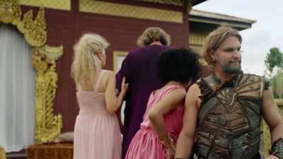 Why would we stay?
To sleep with old hags? - Troy the Odyssey