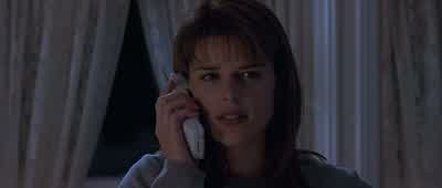Why would you be calling from my front porch? - Scream