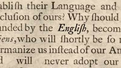 "Why," he wrote,
"should Pennsylvania, - Benjamin Franklin