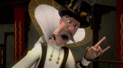 - Why, yes, I'd...
- But I, Pennypacker, as her agent, think... - The Swan Princess: A Royal Wedding