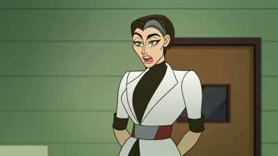 Why is your squad
at Agent Deb's private home - Q-Force