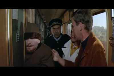 Why'd you do that? There's a fine, you know.
Conductor, I've got him. - Fathom