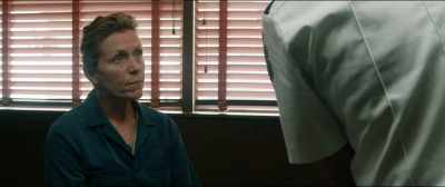 Why'd you drill a hole - Three Billboards Outside Ebbing, Missouri