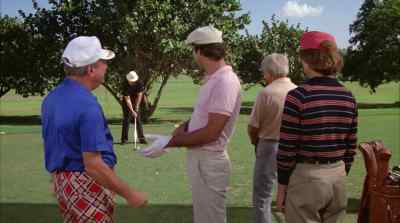 Why'd l double it? - Caddyshack