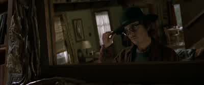 Why'd you put it onI don't knowMaybe he wanted you toWhy would he want me to put his hat onMaybe he wants you toMaybe he wants me to whatTo get confusedOh I'm already confused pilgrim Plenty confusedSo don't talk to me about confusionWait a minute Back up - Secret Window