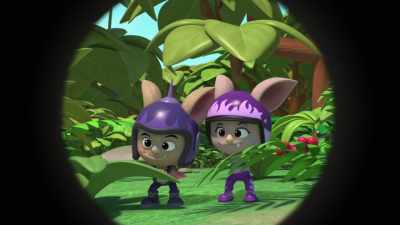 Why's Baddy looking
for sunken treasure here? - Top Wing