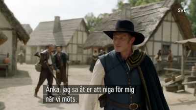 Widow, I told you to
curtsey when we met. - Jamestown