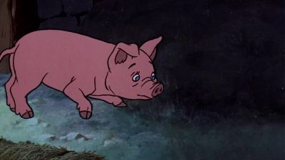 Wilbur's stomach was empty - Charlotte's Web