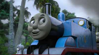 Wild animals like
to take shelter under leaves. - Thomas & Friends: Big World! Big Adventures! The Movie
