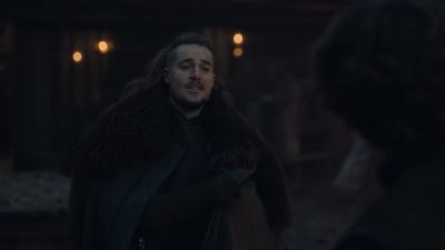 [wild boar squealing] - The Last Kingdom