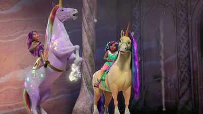 -[Wildstar neighs]
-[Sophia laughs] - Unicorn Academy