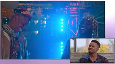 [Wilfred, in English] Thabang
is making me feel comfortable tonight, - Love Never Lies: South Africa
