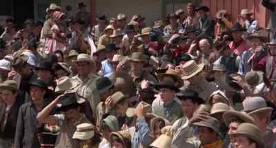 Will you all bow your heads
in one final prayer? - Hang 'Em High
