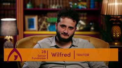 Will has been eliminated,
that leaves you three. - The Traitors