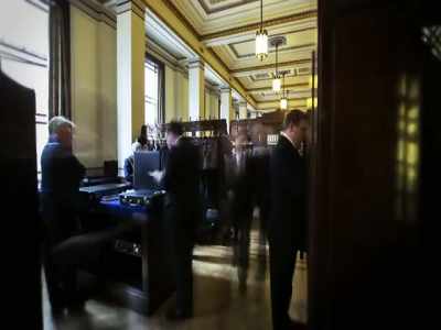 -Will you bugger off?
-[all laughing] - Inside the Freemasons