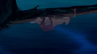 Asante sana squash banana We we nugu imi mi apanaCome on will you cut it outCan't cut it out It'll grow right backCreepy little monkey Will you stop following meWho are you The question is who are youI thought I knew Now I'm not so sureWell I know who you - The Lion King