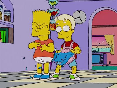 Will eat my shorts - The Simpsons