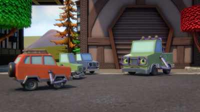Will we ever have Fizzy Water again,
Mr. Shopkeeper? - Mighty Monsterwheelies