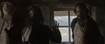 Will, get behind the
stove with your sister. Now! - Terror on the Prairie