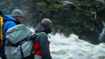 -WILL: Getting to the sea means what?
-DWAYNE: If it's a survival situation, - Welcome to Earth