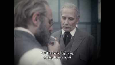 Will I be shooting today,
or may I leave now? - Irma Vep
