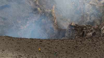 -WILL: I get it.
-(VOLCANO RUMBLES) - Welcome to Earth
