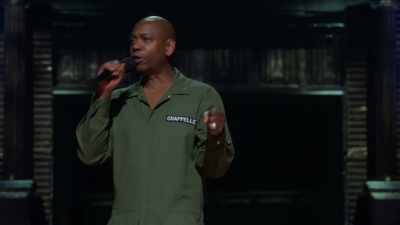 Will you just shut the fuck up
so we can get where we're going?" - Dave Chappelle: Sticks &amp; Stones