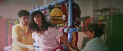 Will you leave me alone?!
I'm sticking that whistle up...! - The Footballest