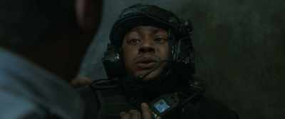 Will you look at me? All right, calm down
while I take a look at your leg. - Luther: The Fallen Sun