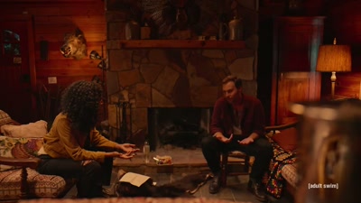 "Will you marry me?" - Adult Swim Yule Log