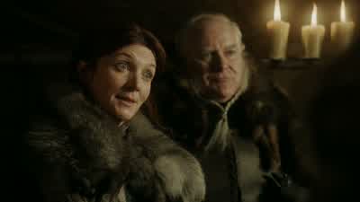 Will marry his son Waldronwhen they both come of age. - Game of Thrones
